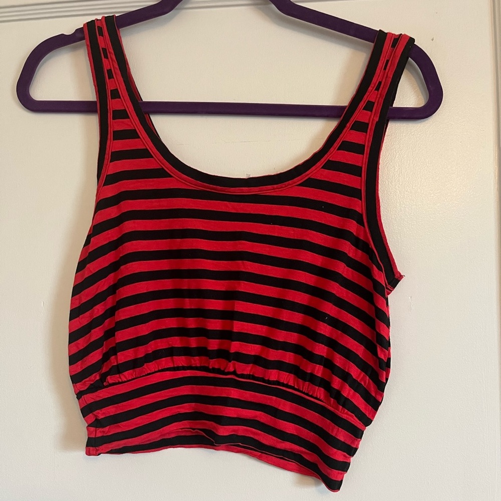 Kirra striped crop top